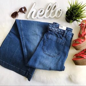 h&m high waisted flare jeans